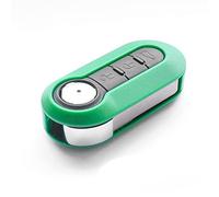 Klapp Schlüssel Gehäuse Funkschlüssel Fernbedienung Autoschlüssel Rohling SIP22 Cover GRÜN kompatibel mit OPEL/FIAT/Peugeot/Citroen