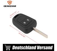 Klapp Schlüssel Gehäuse Passt für Opel Astra J Corsa E Meriva B Schwarz Auto