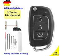 Klapp Schlüssel Gehäuse Rohling Für Hyundai I10 I20 I30 I40 Tucson Elantra Creta