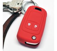 Klapp Schlüssel Hülle Cover Rot für Opel Astra J Corsa D Adam Meriva ab 2008