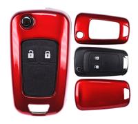 Klapp Schlüssel Hülle Rot für Opel Astra J Corsa D Meriva Insignia Zafira Adam