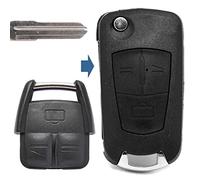 Klapp Schlüssel UMBAU Gehäuse Fernbedienung 3 Tasten YM28 Rohling kompatibel mit Opel