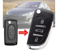 Klapp Schlüssel UMBAU Gehäuse für Peugeot 207 308 / 307 CC RCZ Expert Citroen C5
