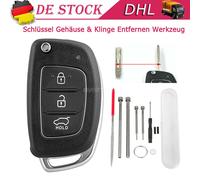 Klapp Schlüssel + Werkzeug für Hyundai i10 i20 i30 i40 iX20 IX35 Tucson Santa Fe