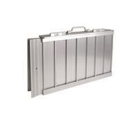 Klappbare Auffahrrampe mit Tragegriff, Tragkraft 270 kg, LxB 600 x 700 mm