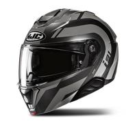 HJC i91 Arven Klapphelm, schwarz/grau, Größe XL (60/61)