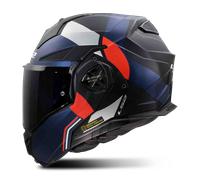 LS2, Modularer Motorradhelm ADVANT X ULTRA Matt Blue Red, XXL