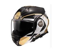 LS2 FF901 Advant X Metryk Klapphelm, schwarz-gold, Größe S