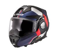 LS2, Modularer Motorradhelm ADVANT X ULTRA Matt Blue Red, XXL