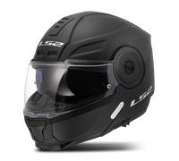 LS2, Modularer Motorradhelm Scope II SOLID Matt Black, 3XL