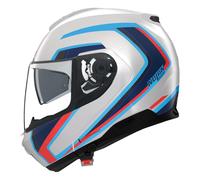 Klapphelm Nolan N100-6 RADIANTE 358 Bianco / Blu / Rosso
