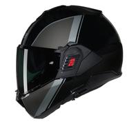 Klapphelm Nolan N120-1 VERNICIATURA SPECIALE 341 Nero / Grigio / Argento