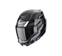 EXO-TECH EVO Conquer Helm (Schwarz/Weiß), M (57)