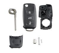 Klappschlüssel 3 Tasten Autoschlüssel Gehäuse Auto Modern für VW Skoda Seat Golf