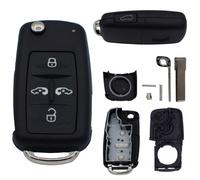 Klappschlüssel Gehäuse 5 Tasten Auto Schlüssel für VW Caddy T5 T6 Sharan Bus Van