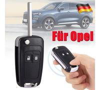 Klappschlüssel Gehäuse für Opel Chevrolet Astra J Corsa E Mokka Insignia 2Tasten