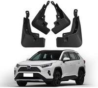 KLBVFDYAN 4Stück Auto Schmutzfänger für Toyota RAV4 2019-2024 Hybrid XA50 2022, Auto Vorne Hinten Kotflügelschoner Dustproof Kratzfest Styling Zubehör,A/for Toyota RAV4 A