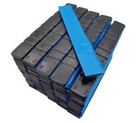 Klebegewichte für Alufelgen Schwarz 100 Stück 5g+10g Auswuchtgewichte Set Motorrad Wuchtgewichte PKW Reifen Wuchtgewichte Selbstklebend Bleigewichte Modellbau Reifenwuchtmaschine Stahlfelgen