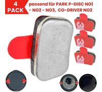 Ersatz Klebepads für OOONO P-DISC NO2 CO-DRIVER NO2 Magnete Parkscheibe Warner