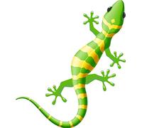 kleberio Aufkleber Salamander selbstklebend Sticker Autoaufkleber Motorradhelm Dekoration Wohnwagen Heckscheibenaufkleber Car Set wetterfest 10 x 11 cm