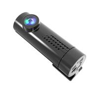 Kleiner Dashcam 1080p mit 6-glaslinse, Schwarz, Kunststoff | Kabellos, ohne Display mit Mikrofon, H.264-kompression, Class-10-speicherkarte
