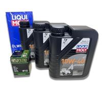kleines Wartungsset 3 Liter 10W-40 + Ölfilter HF152 + Serviceheft für Odes Marder 850