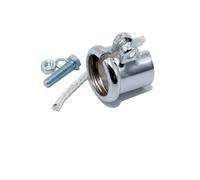 Klemmschelle mit Wulst zum Auspuff mit Kleinteilen für Simson SR1, SR2, KR50/51, SR4-1