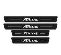 KLHYWEN Auto Kohlefaser Einstiegsleisten Für Fo-rd Focus 1 2 3 4 MK1 MK2 MK3 MK4 Tuning Zubehör 4 STÜCKE Auto Scuff Plate Türschwelle Sill Aufkleber,White