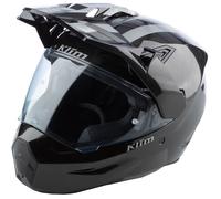KLIM Integralhelm X1 Alpha Patriot Gloss Metallic / Gunmetal Black M