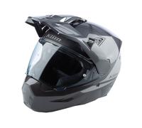 Klim X1 Alpha Adventure Helm ECE Gloss Metallic Asphalt - Monument, XL
