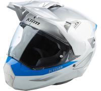 Klim X1 Alpha Carbon Enduro Helm, grau-blau, Größe 3XL für Männer