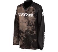 Klim XC Lite Corrosion 2023 Damen Motocross Jersey, schwarz-grau, Größe XL