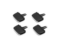 Klimaanlage Lüftungsgitter Reparaturset Schieberclips Lüftungsschlitze Klimaanlage Armaturenbrett Für Volvo Für XC90 Für S90 Für V90 Baujahre 2015-2024 Klimaanlage Entlüftung(4 Stück)