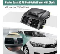 Klimaanlage Lüftungsschlitz Mitte des Armaturenbrett mit Uhr für Toyota Corolla