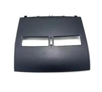 Klimaanlagengitter LHD Auto Finisher Instrumententafelabdeckung Front Armaturenbrettverkleidung Klimaanlagen-Lüftungsauslass Für Nissan Für Tiida 2005-2011 Ac Lüftungsgitter(Schwarz)