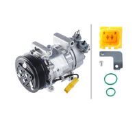 Hella Klimakompressor 8FK 366 200-121 – SD6V12, 12 V, Ø119, Easy2Fit für Citroën, Fiat