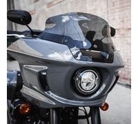 KLOCK WERKS Flare Windschild 6 D SMOKE Vented f. Harley Lowrider FXLRST 2022-