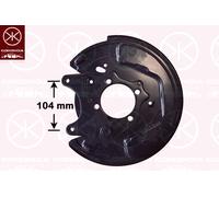 Spritzblech, Bremsscheibe Hinterachse links Klokkerholm 8116875