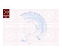 KLOKKERHOLM Spritzblech Bremsscheibe vorne rechts passend für Toyota Yaris