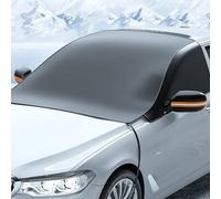 KLUFO Auto Winter Frontscheibenabdeckung für Opel Corsa F/Corsa-e MJ22/Corsa Edition/GS Line 2019-2023, Fenster gegen Schnee, Frost, UV-Schutz Eisschutzfolien Auto Zubehör