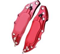 kmgfsd Fahrzeug Bremssattel Abdeckungs Set aus Aluminium, Automobil Styling Zubehör, Hochleistungs Bremssättel Gehäuse für Radmontage, Bremssattel Abdeckung aus Aluminium