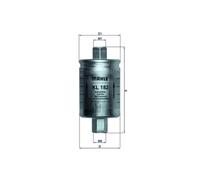 MAHLE KL 182 - Kraftstofffilter