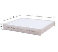Innenraumluftfilter MAHLE KNECHT LA 472