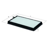 Knecht | Filter, Innenraumluft | LA 80