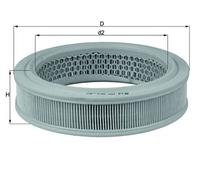MAHLE ORIGINAL LX 157 Luftfilter