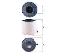 Luftfilter MAHLE KNECHT LX 4407