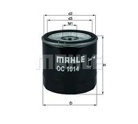 MAHLE ORIGINAL Ölfilter OC 1014