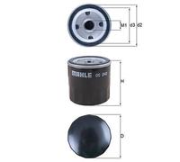 KNECHT OC242 Ölfilter für OPEL