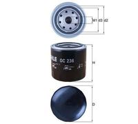 MAHLE Ölfilter OC 236