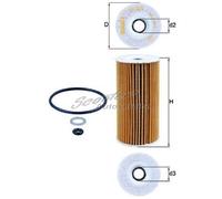 MAHLE ORIGINAL Ölfilter OX 424D